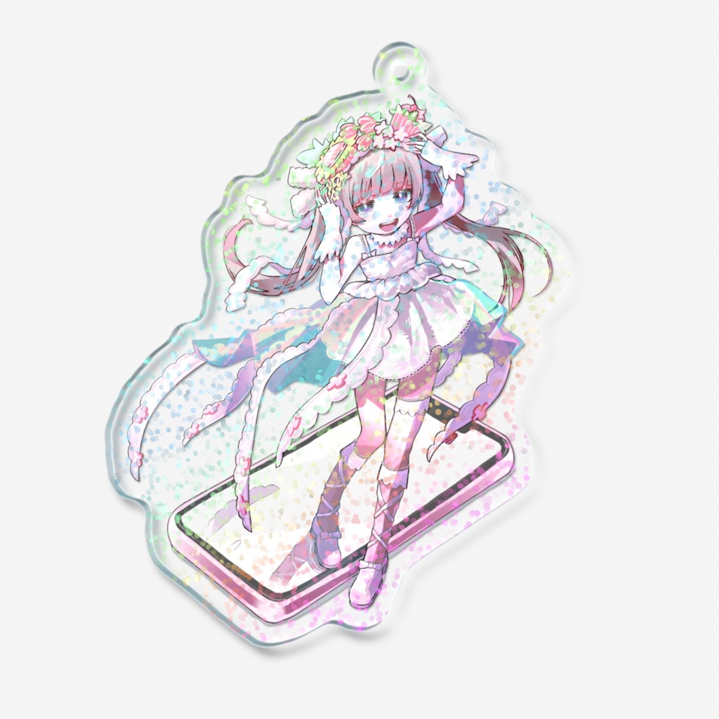 1周年愛でたいキラキラアクキー