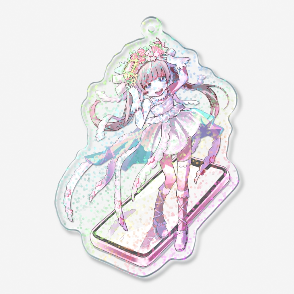 1周年愛でたいキラキラアクキー