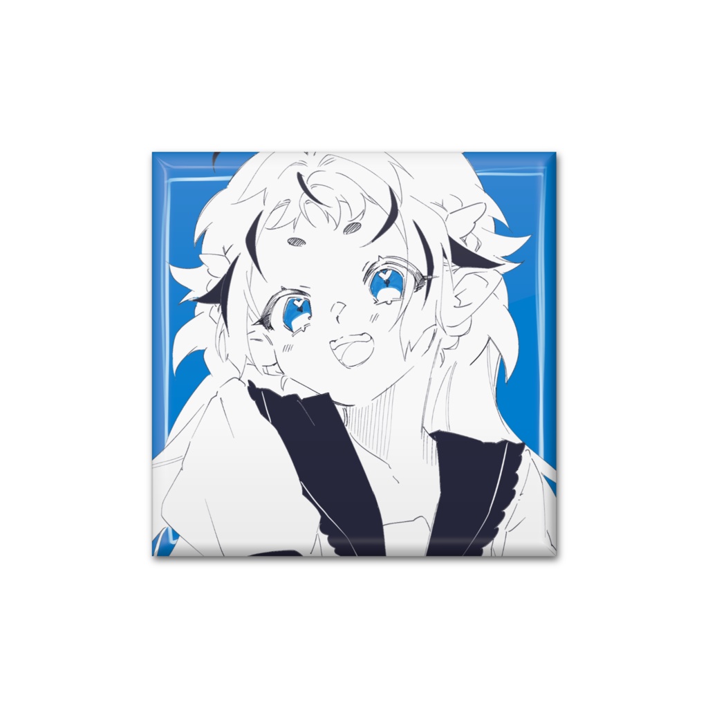 凸缶バッチ(デビュ)