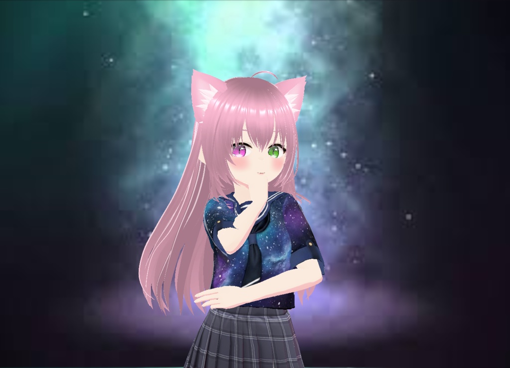 【VRoid】Sailor Top Collection Vol.2 (5 Variations) / 宇宙・レトロ空・ゆめかわ