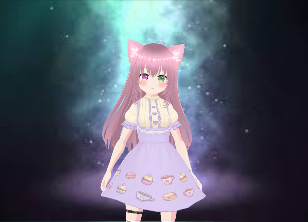 【VRoidテクスチャ】Dreamy Dress Collection Vol.1 (5 Variations) / ゆめかわ・ワンピース