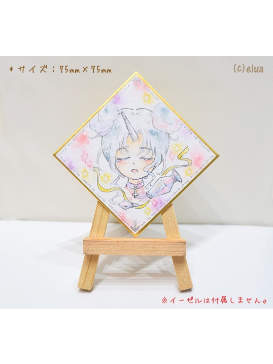 ★ミニ原画色紙 002「涙薬」