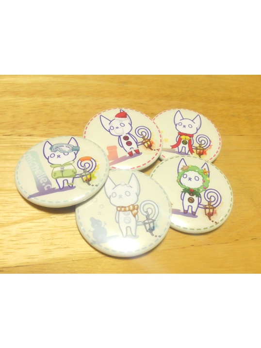 缶バッジ「Michelle.c」3期(冬)