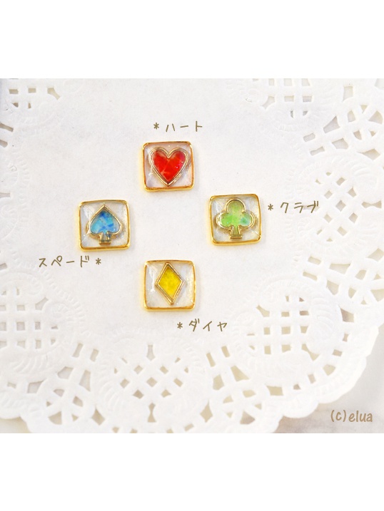 ★ピアス・イヤリング「トランプマーク」