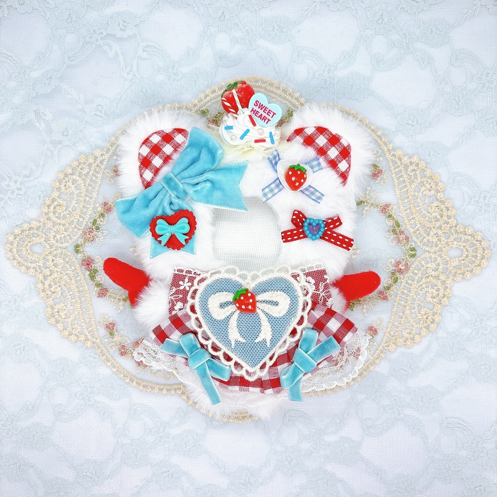 いちごのショートケーキくまさん