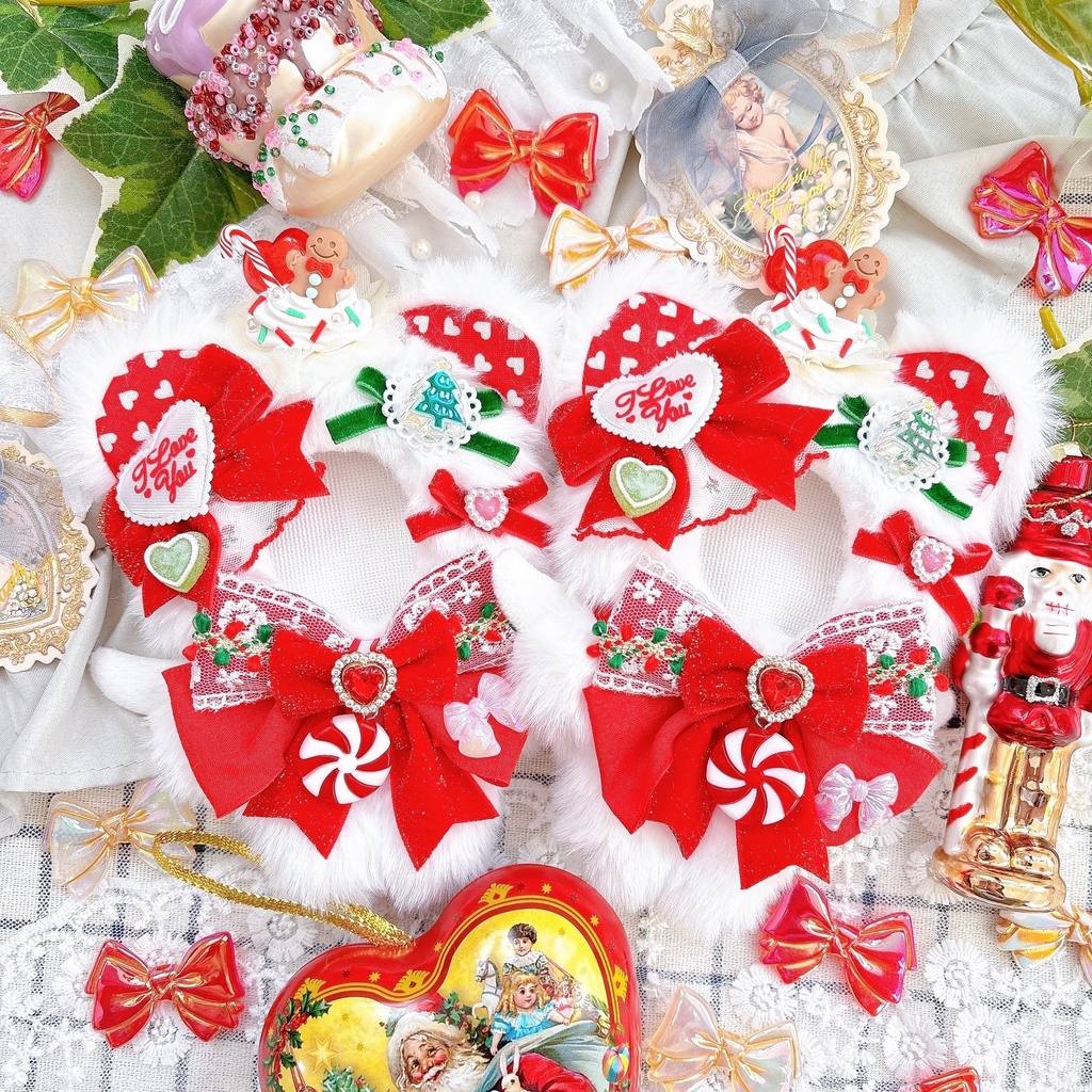 クリスマスカップケーキくまさん🧁