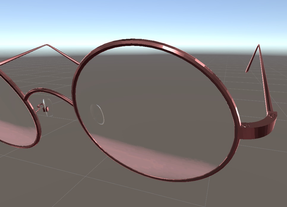 【無料】かけるだけでほんのり可愛い、チーク入りメガネ VRChatアクセサリー
