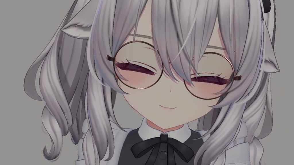 【無料】かけるだけでほんのり可愛い、チーク入りメガネ VRChatアクセサリー
