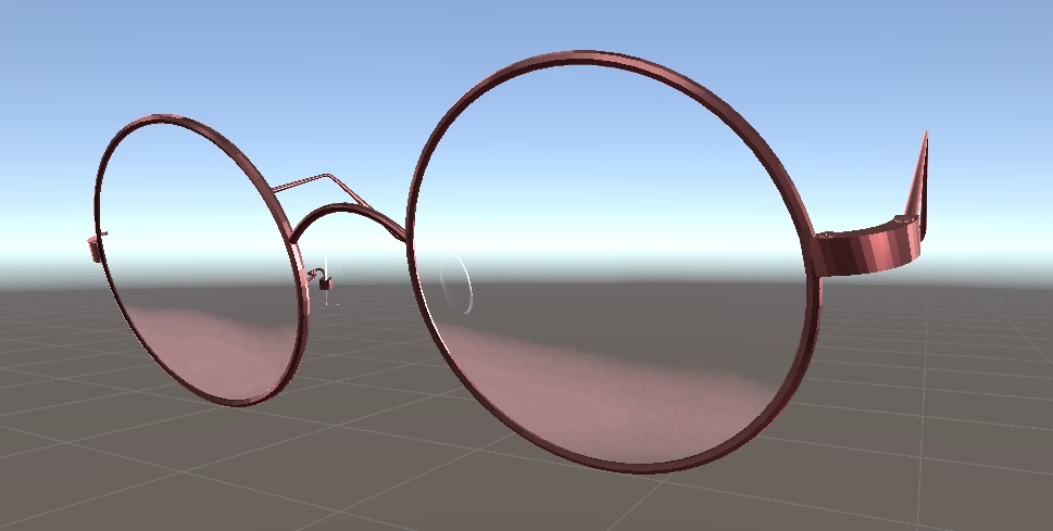 【無料】かけるだけでほんのり可愛い、チーク入りメガネ VRChatアクセサリー