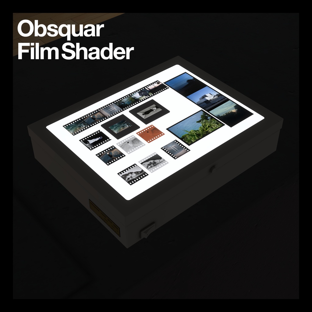 【VRChat想定】Obsquar FilmShader