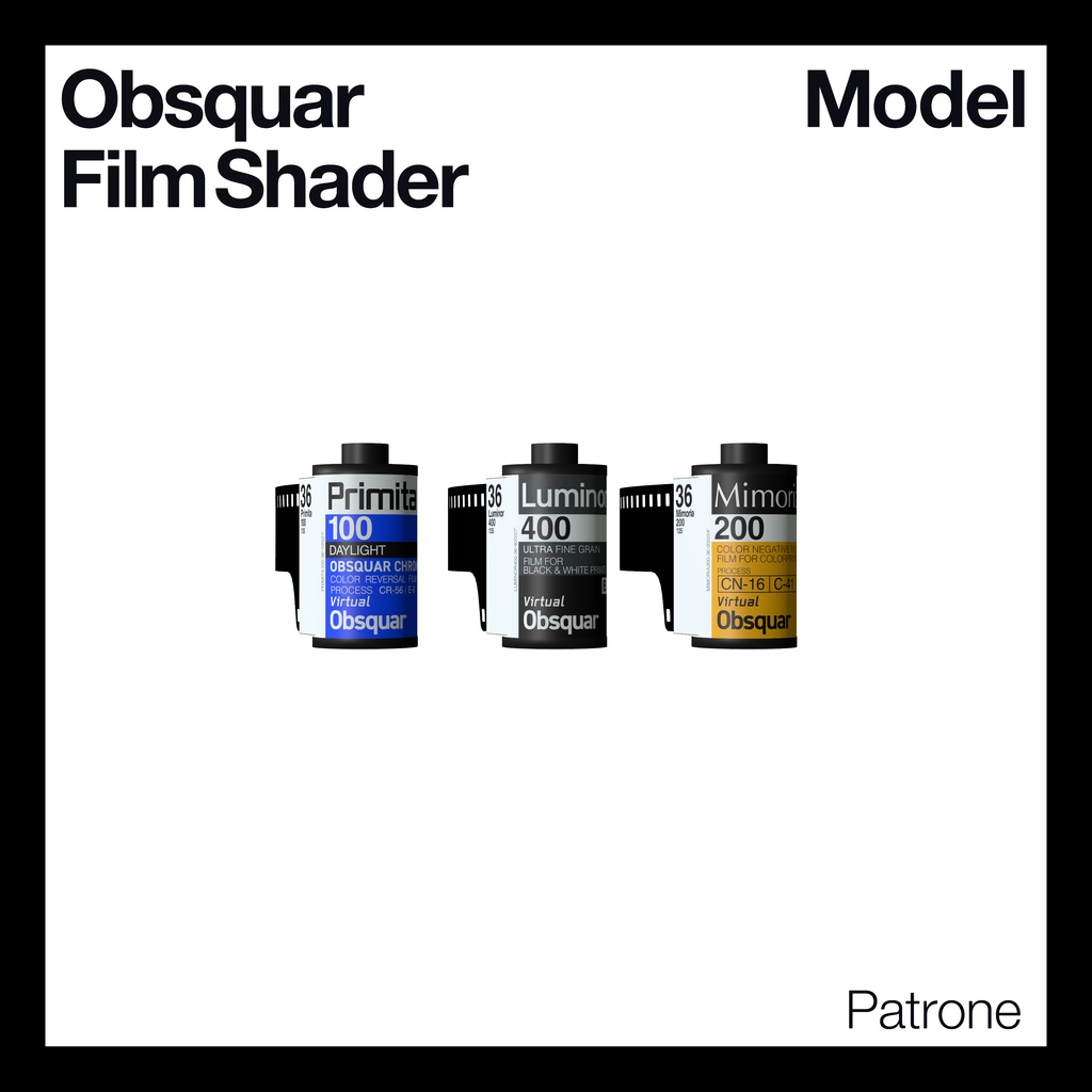 【VRChat想定】Obsquar FilmShader