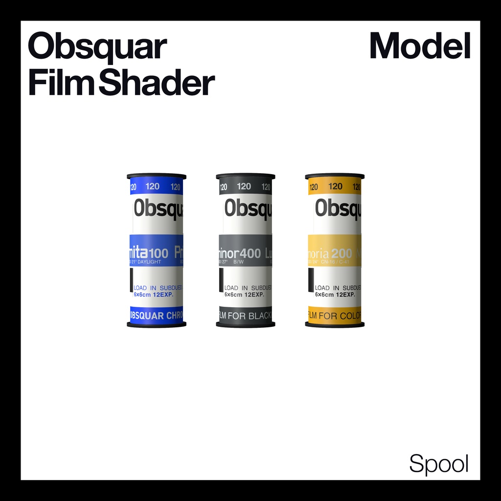 【VRChat想定】Obsquar FilmShader