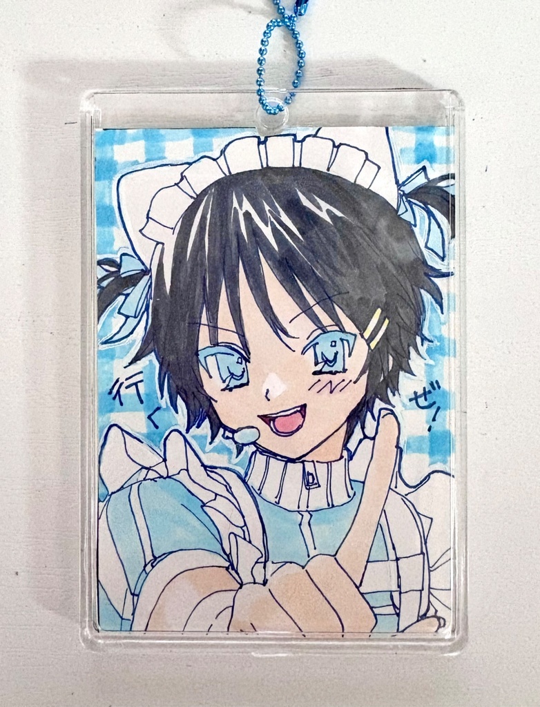 アイドルりょーたくん☆原画キーホルダー