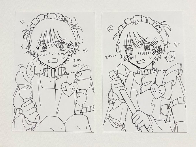 りょーたくんドローイング（原画）