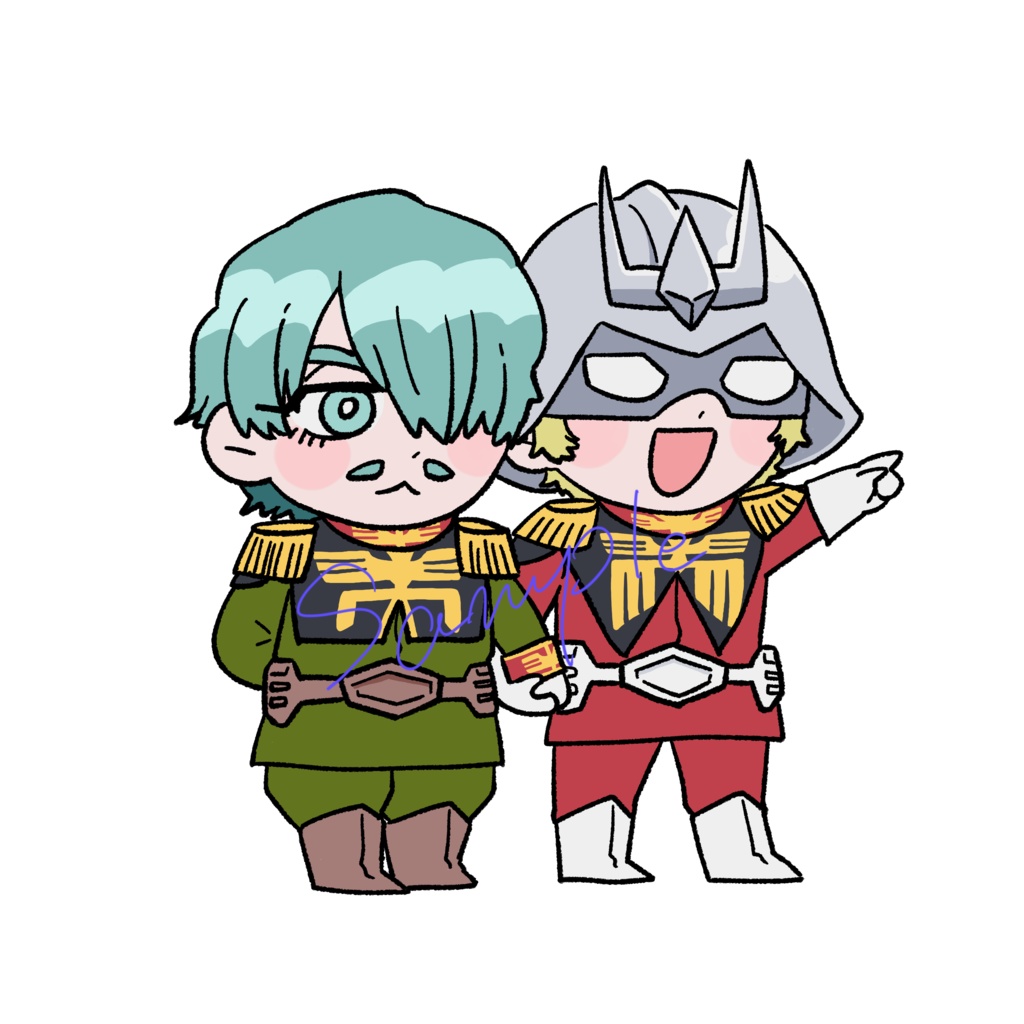 シャアシャリ　指さしアクスタ