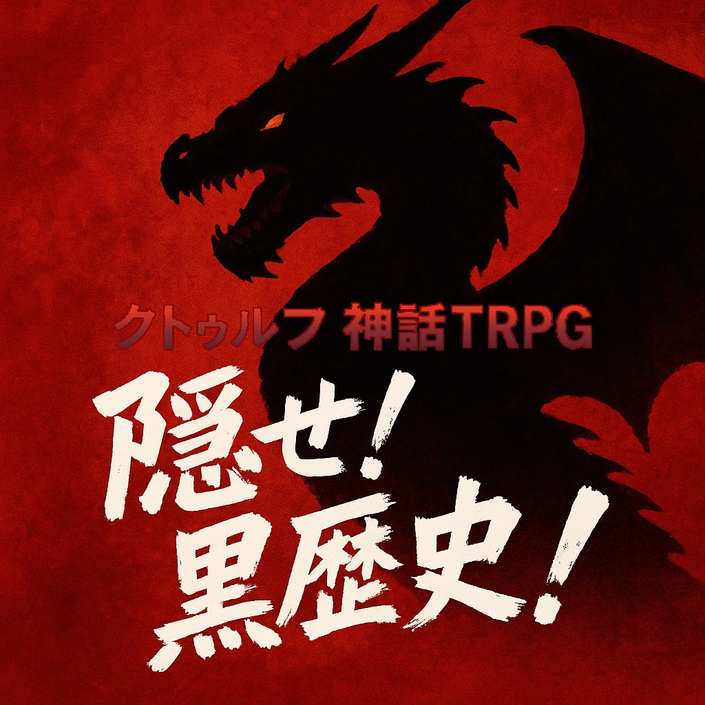 【CoC6版】隠せ!黒歴史!