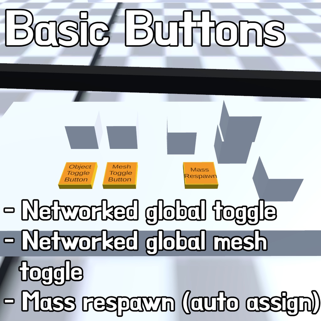 VRC Basic Button Scripts