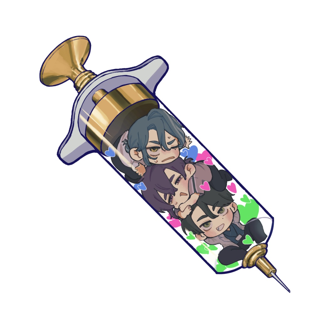 医療チームアクリルキーホルダー