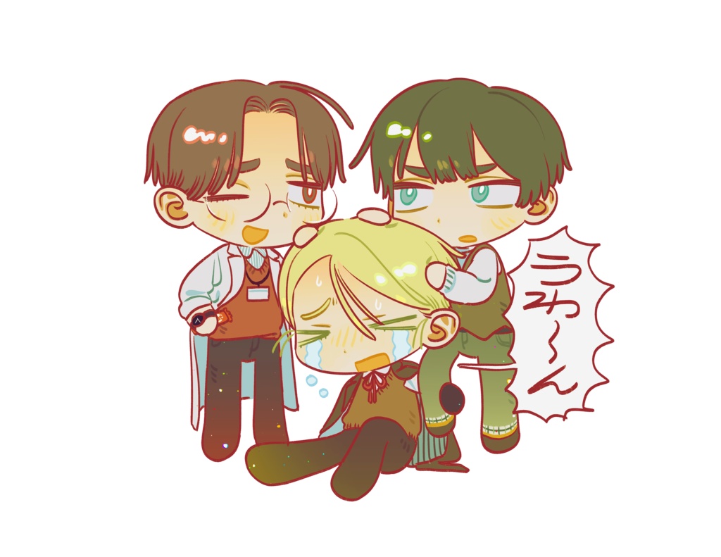 賢アホアクリルキーホルダー