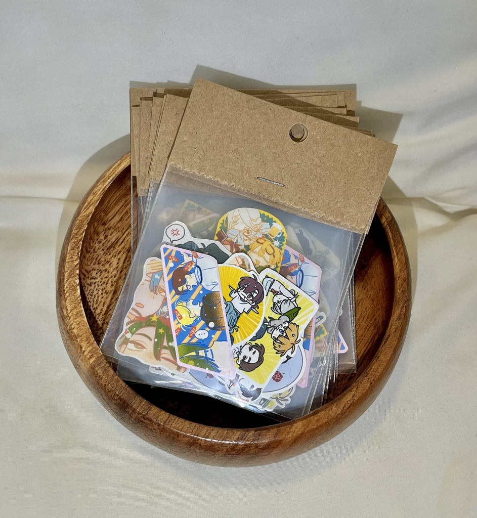 創作フレークシール