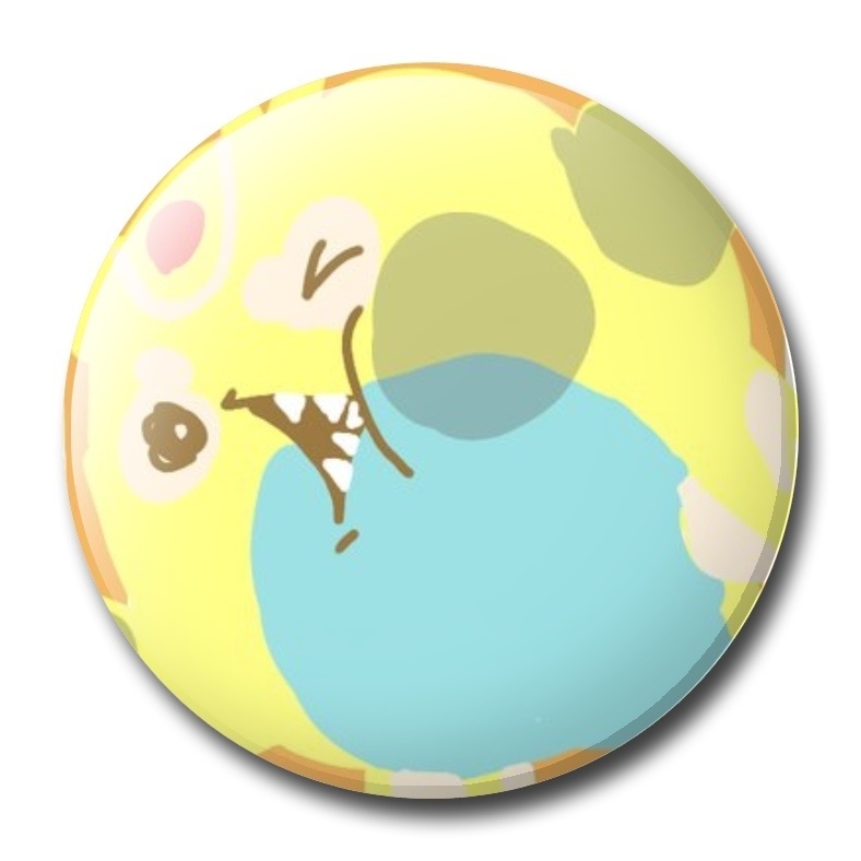 【ラスピリ】アート缶バッチ