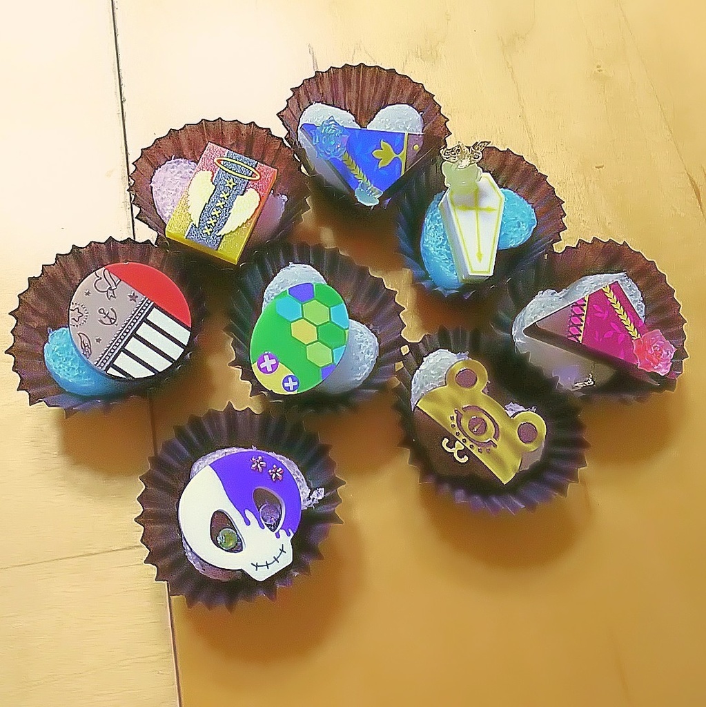 【第五人格】GORIPAチョコレート菓子風ピンバッチ