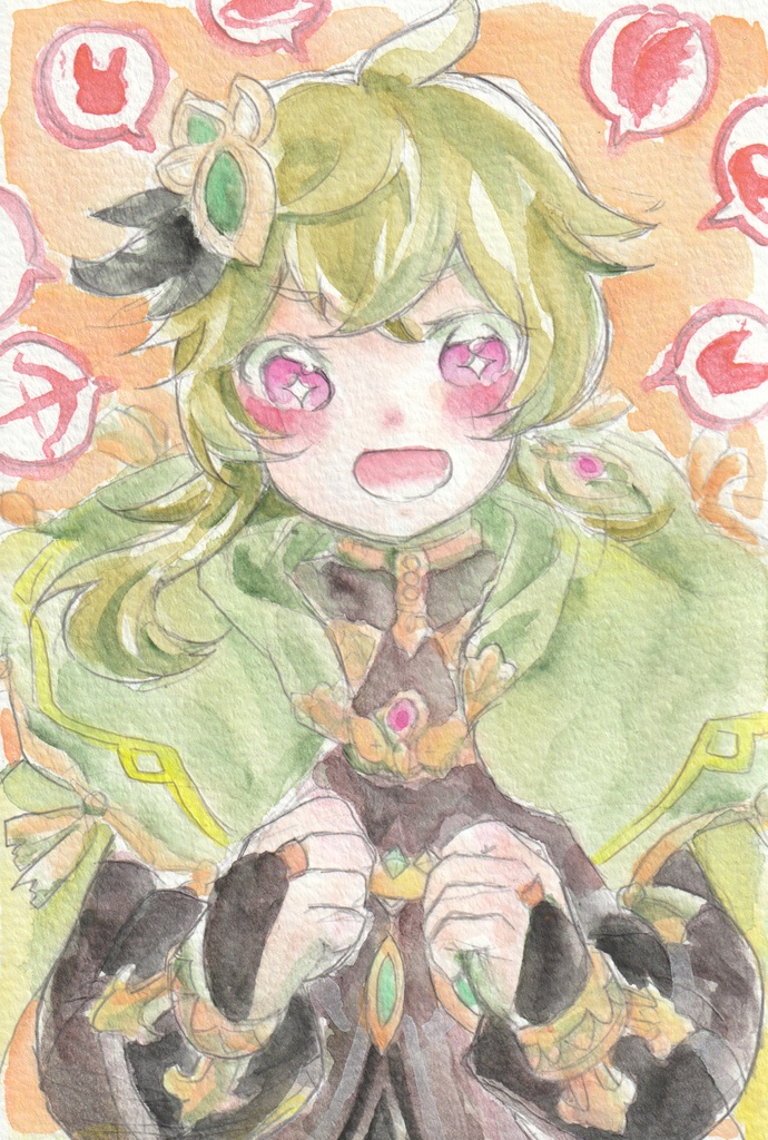 【原神】カラー原画