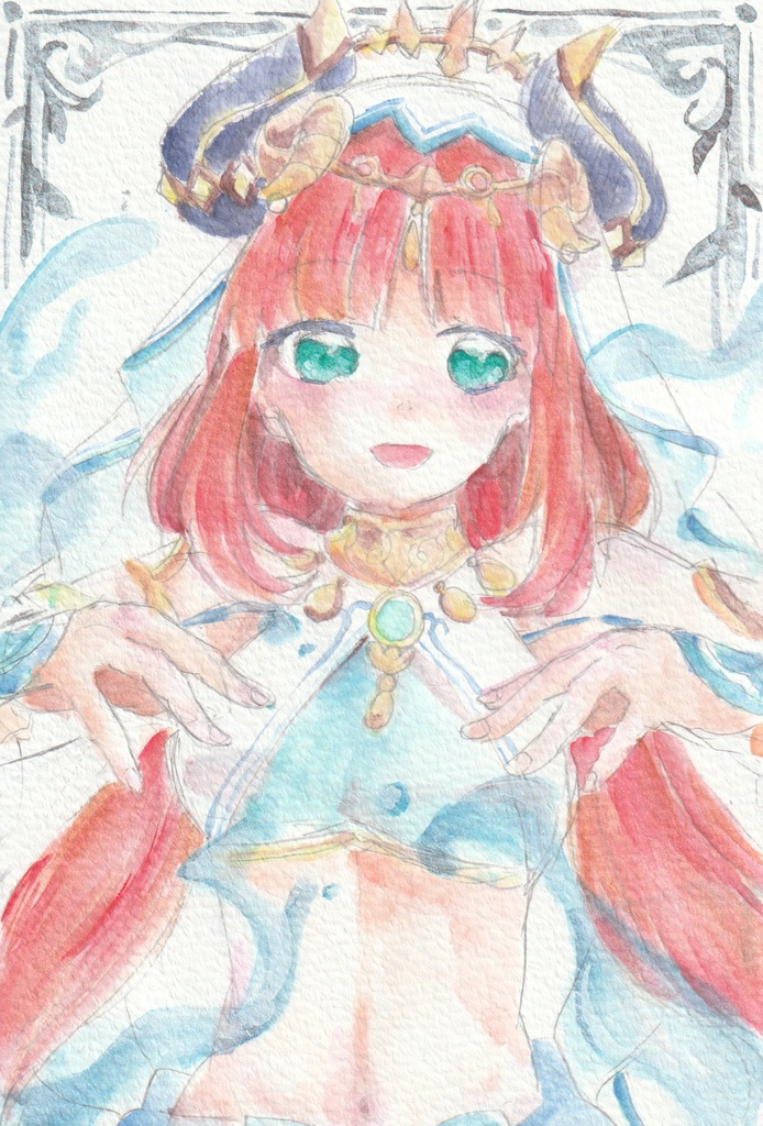 【原神】カラー原画