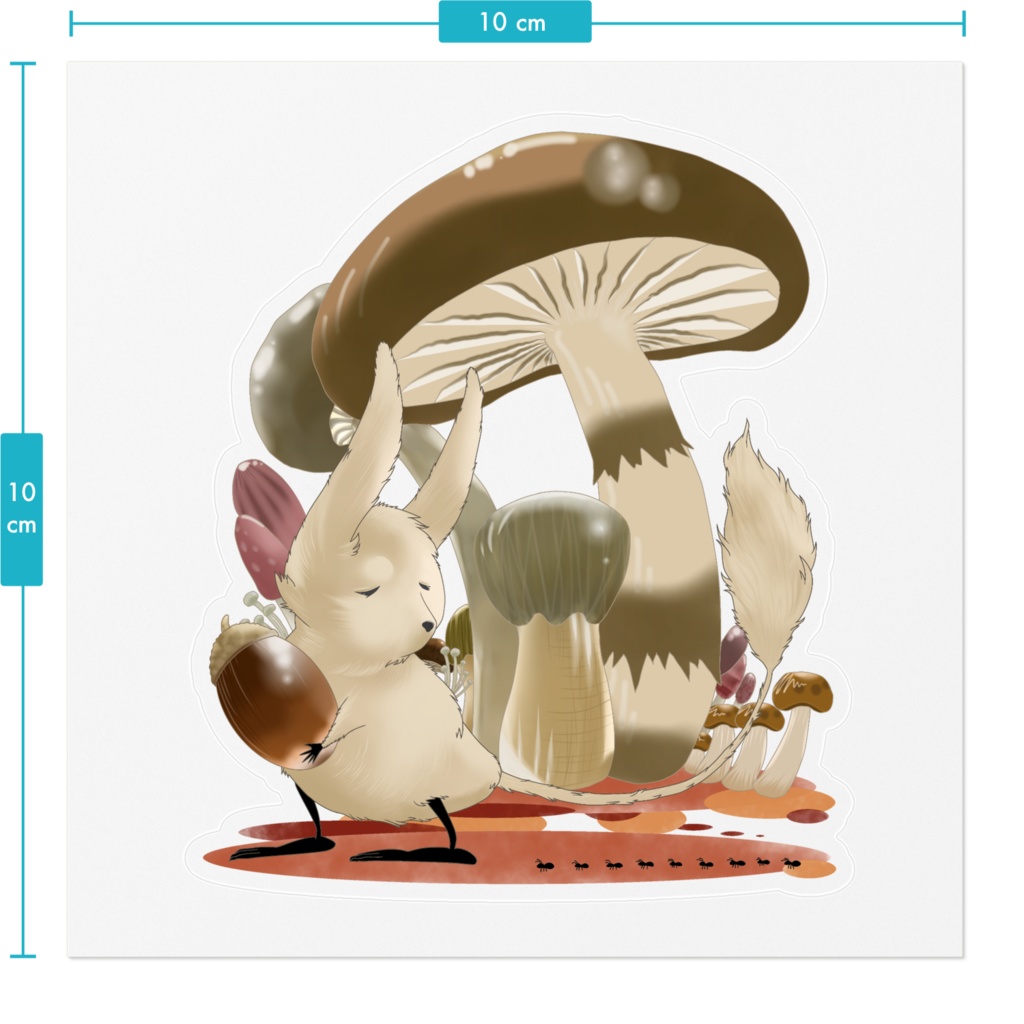 どんぐり(2種類)クリア