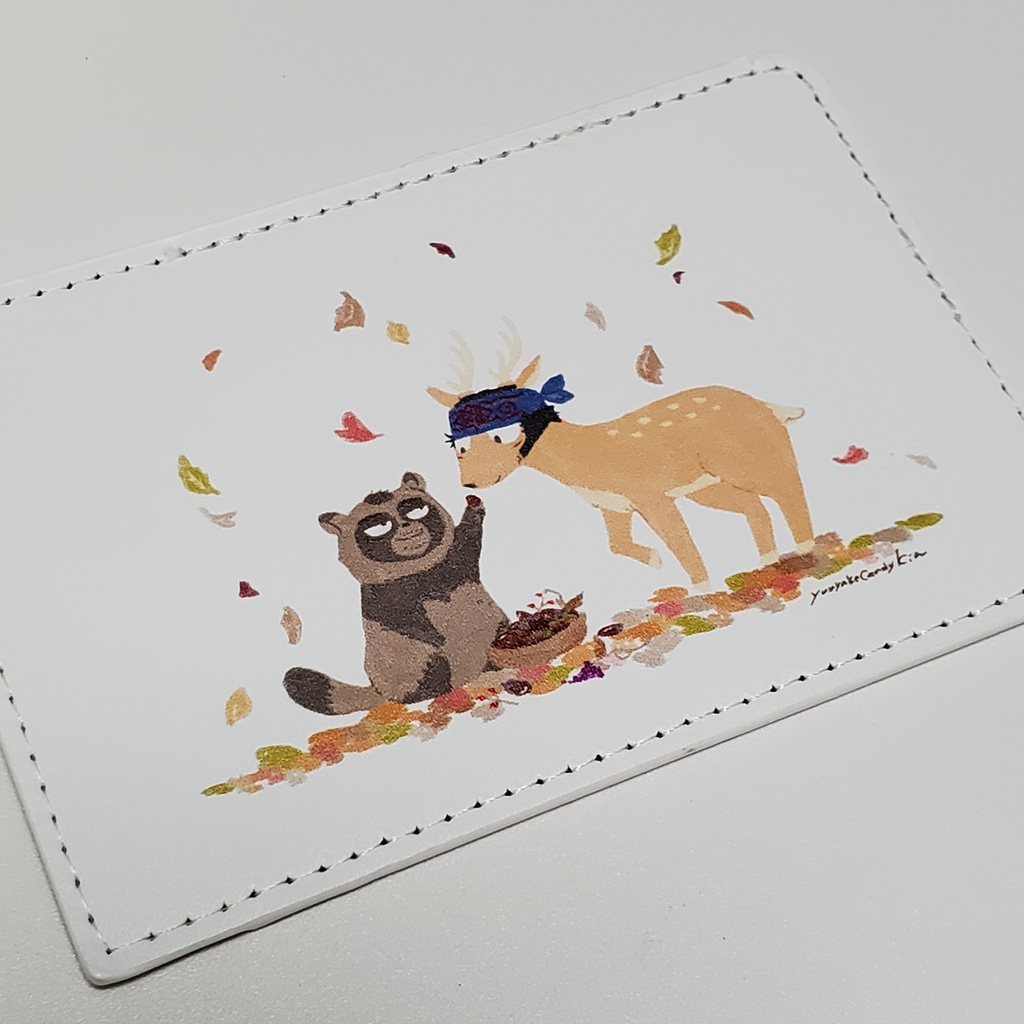 ケモキラ門のパスケース