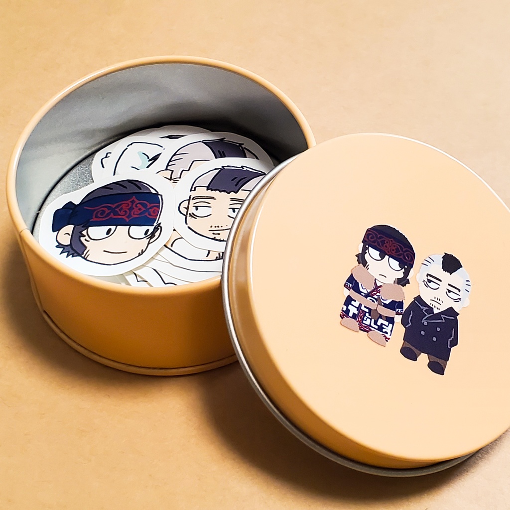 キラ門のラウンド缶