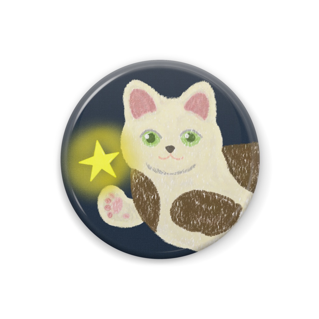 猫バッジB