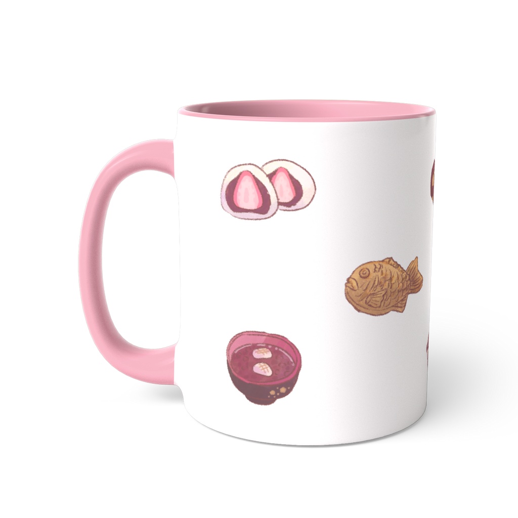 和菓子詰め合わせマグカップ