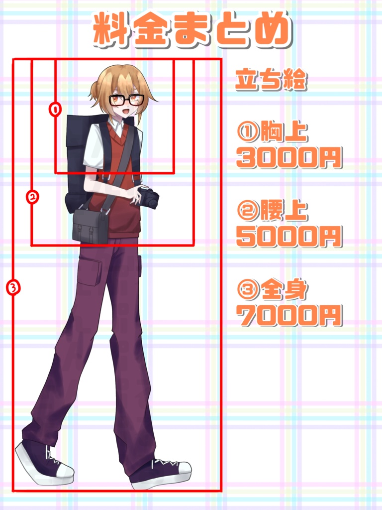 イラスト依頼支払い用ページ