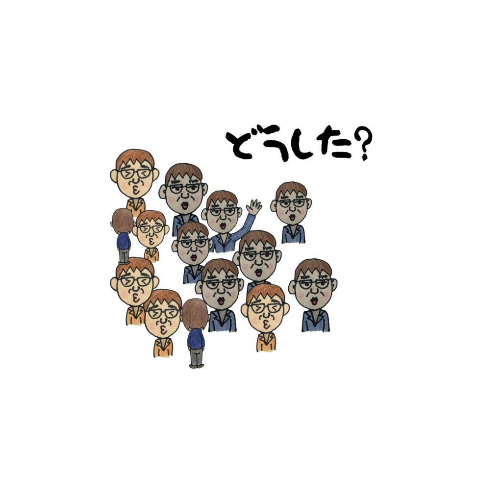 外資系おばさんスタンプ風16点セット 日本語版8種+英語版8種