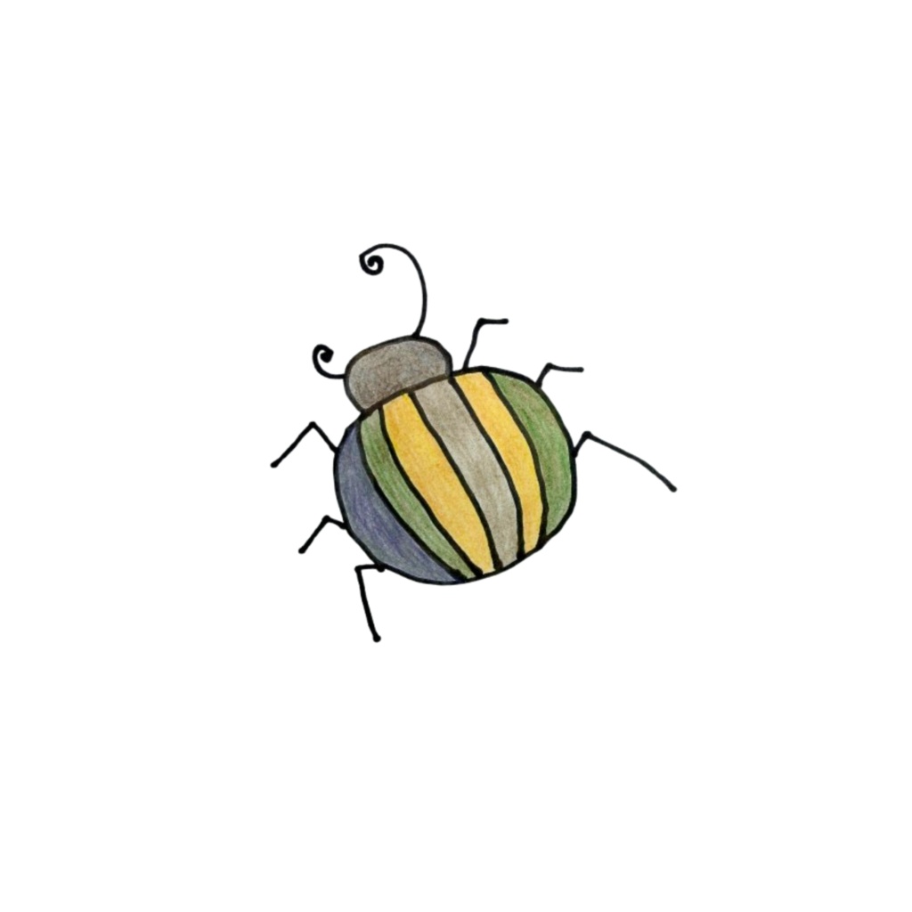 うしろに何かついていますよ5点セット + 昆虫のみ5点