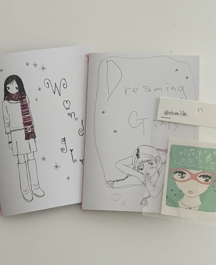  3点セット(ZINE2冊、sticker)