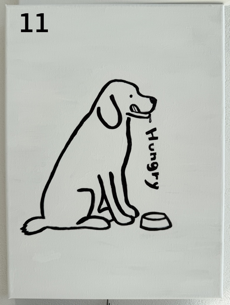 イラスト 原画(横24.2×縦33.3cm)