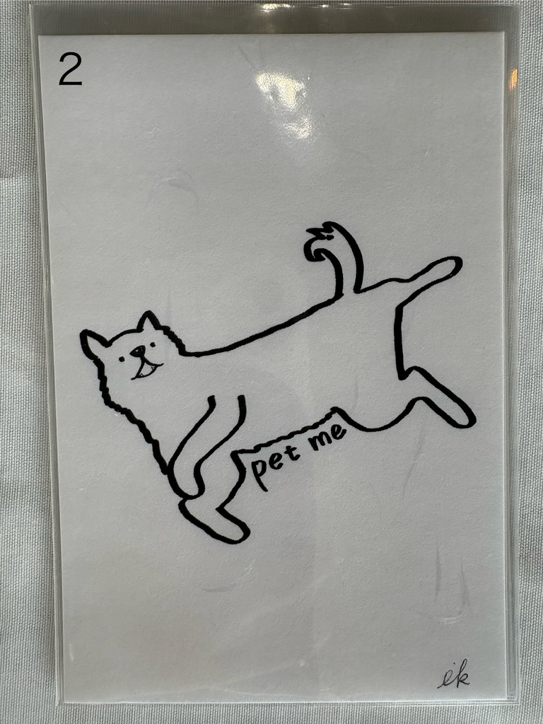 イラスト 複製(ポストカード)