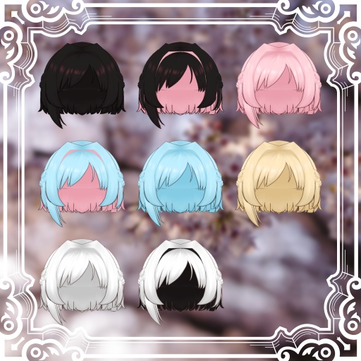 【MA対応】ふぇありっしゅ・あしめ【12アバター対応】