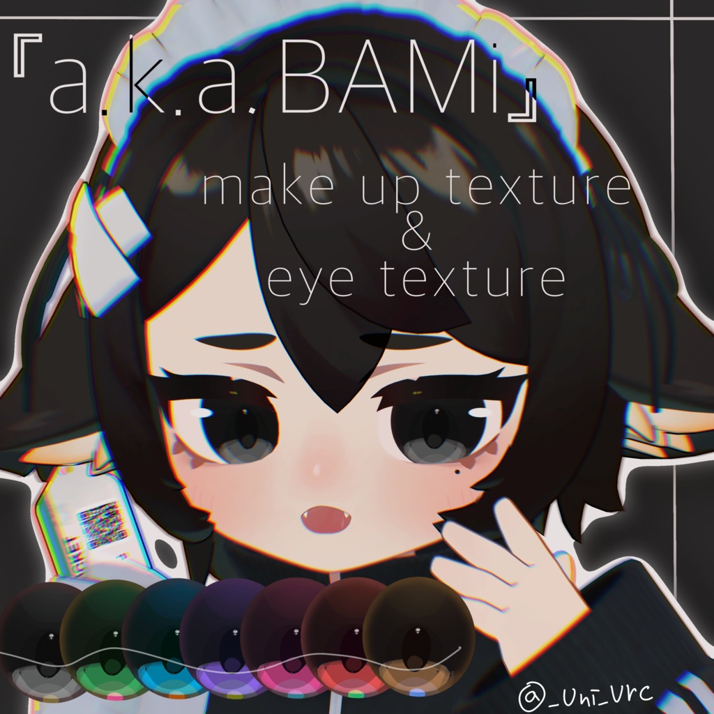 【無料/freeあり】BAMiの赤ばみtexture＆eyetexture