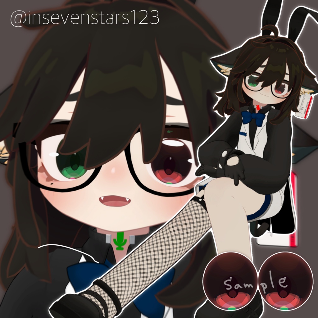 【無料/freeあり】BAMiの赤ばみtexture&eyetexture