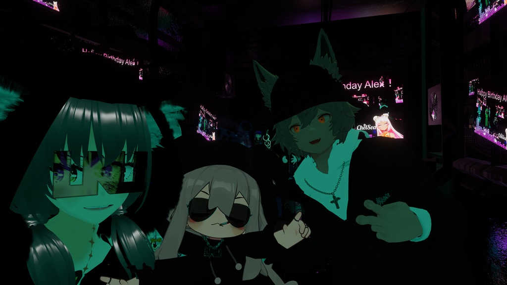 アレックスの2023年お誕生会に着けていったアクセサリ/An accessory worn to Alex's 2023 birthday party