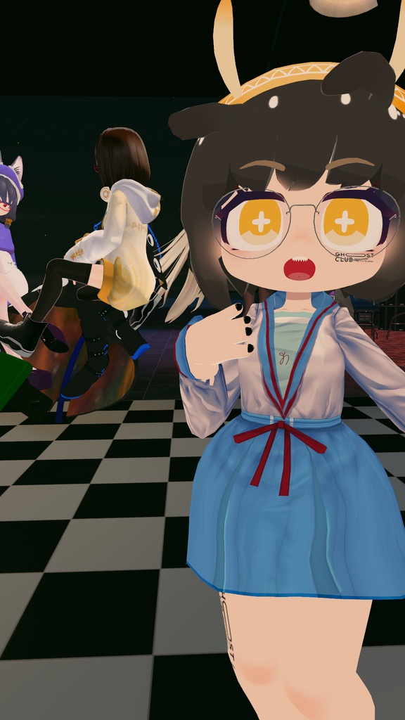 うににちゃん専用舌ピアス(Modular Avatar対応)