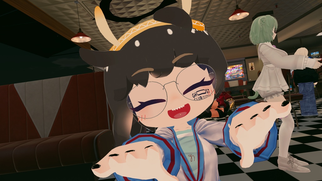 うににちゃん専用舌ピアス(Modular Avatar対応)