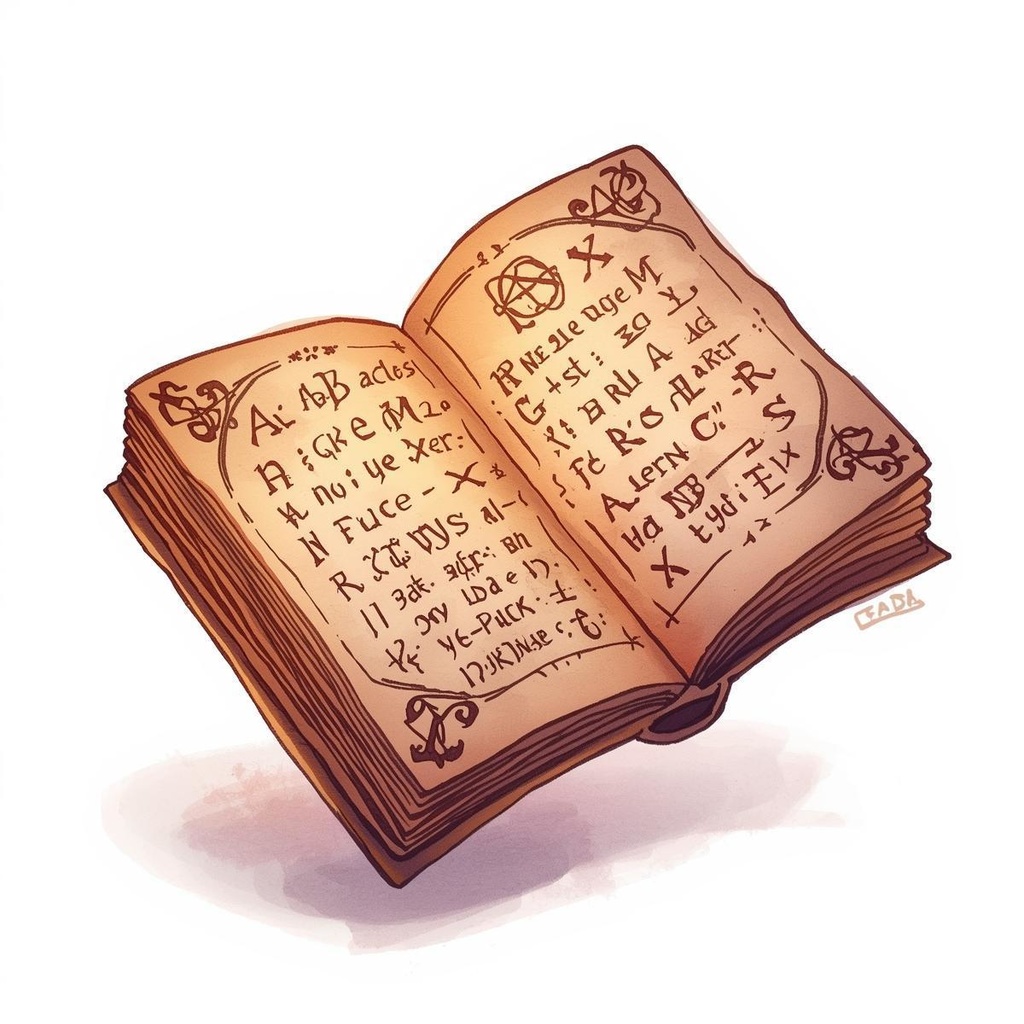 幻想ハロウィンの水彩クリップアートセットA