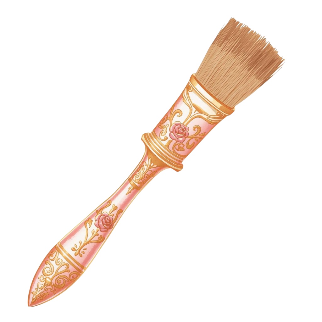 ピンクのアンティークコスメ 水彩クリップアートコレクション(15点セット)