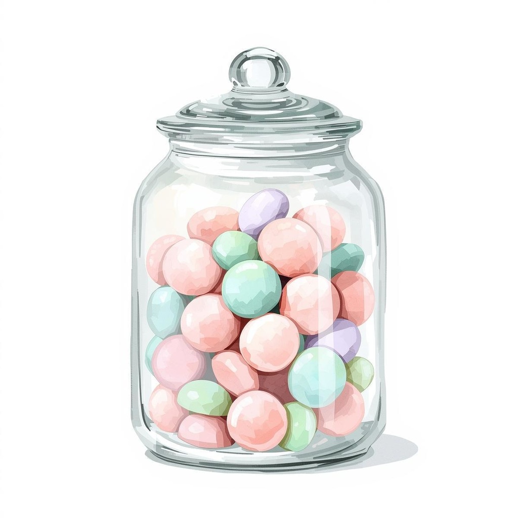 パステルクリスマス クリップアートセット – 水彩風イラスト15点