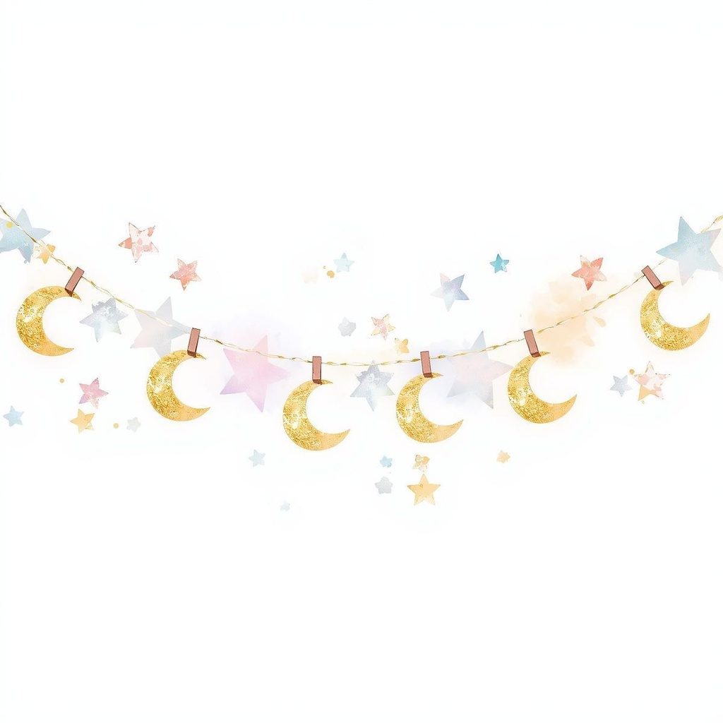 パステルクリスマス クリップアートセット – 水彩風イラスト15点