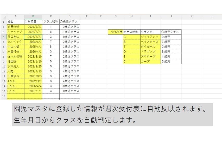 一時保育週次受付表自動生成テンプレート_v1.0